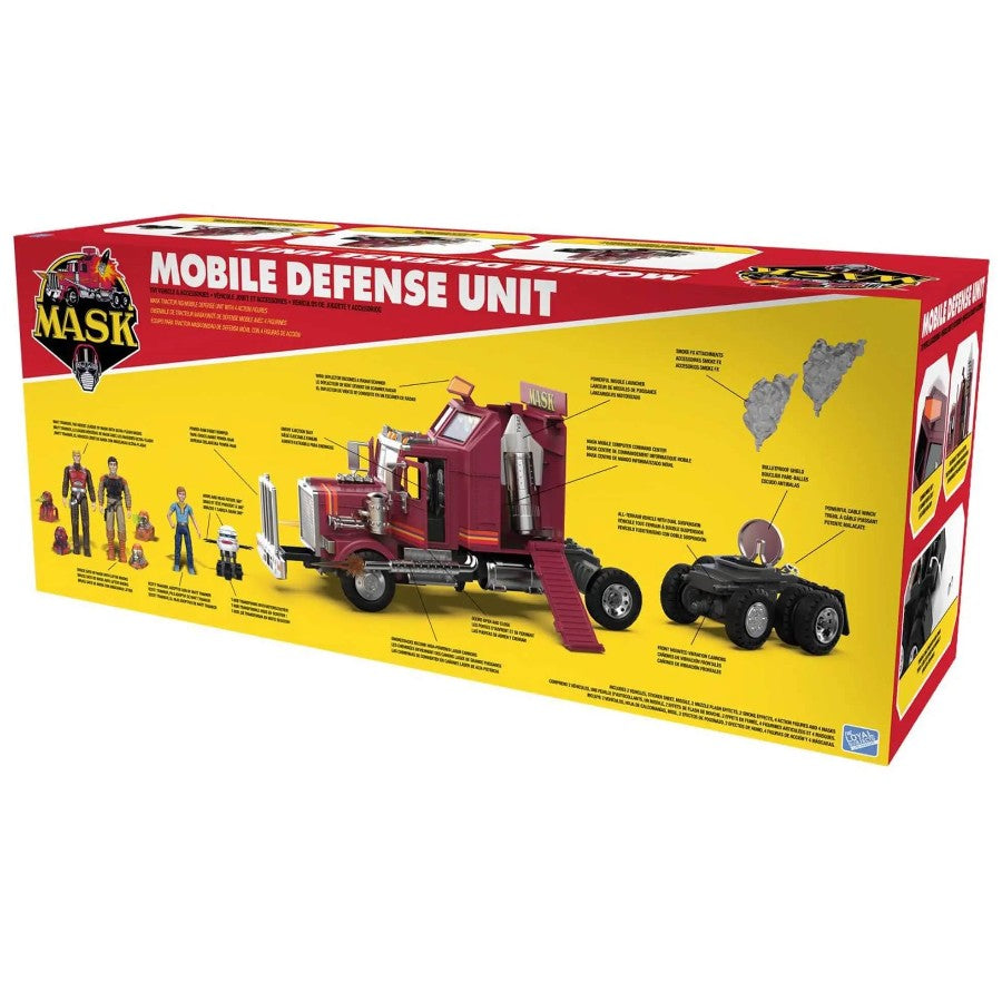 PRE-ORDER M.A.S.K SDCC Mobile Defense Unit "Rhino" With Matt Trakker & Bruce Sato PLUS T-Bob & Scott
