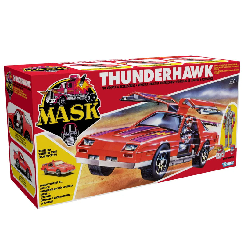 PRE-ORDER M.A.S.K Thunderhawk & Matt Trakker