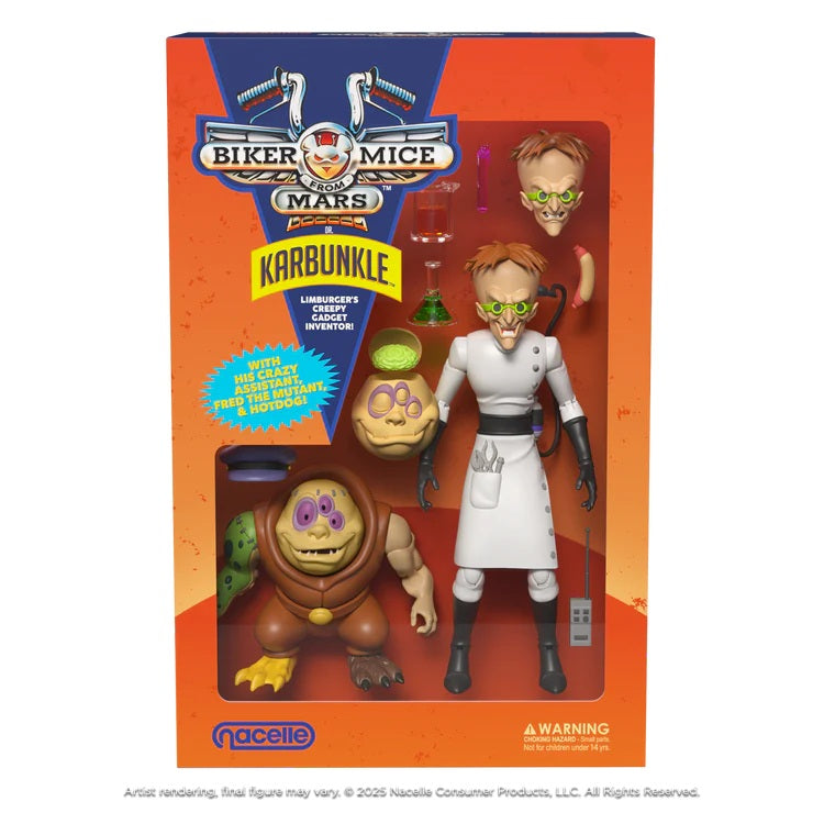 Biker Mice From Mars 7" Figure Wave 2 Karbunkle