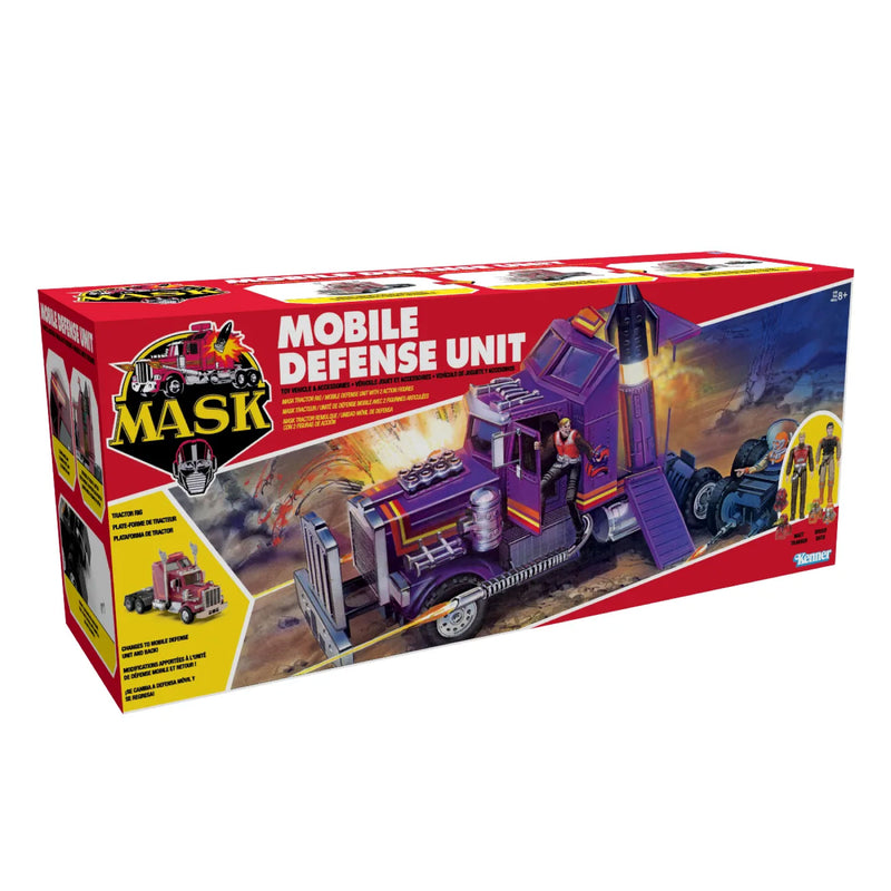 PRE-ORDER M.A.S.K Mobile Defense Unit "Rhino" With Matt Trakker & Bruce Sato