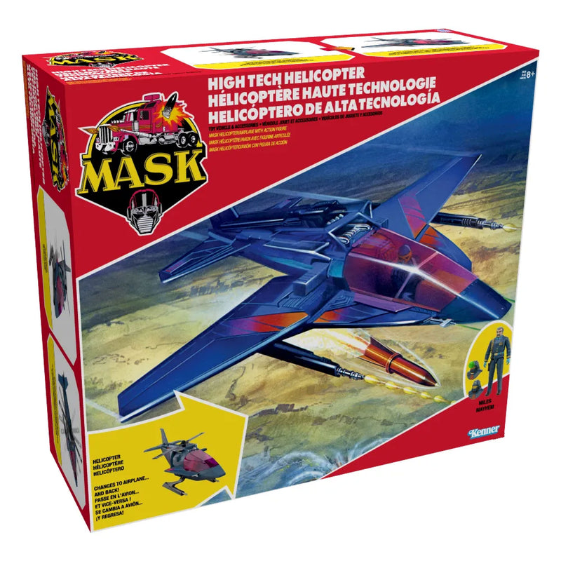 PRE-ORDER M.A.S.K High Tech Helicopter "Switchblade" With Miles Mayhem