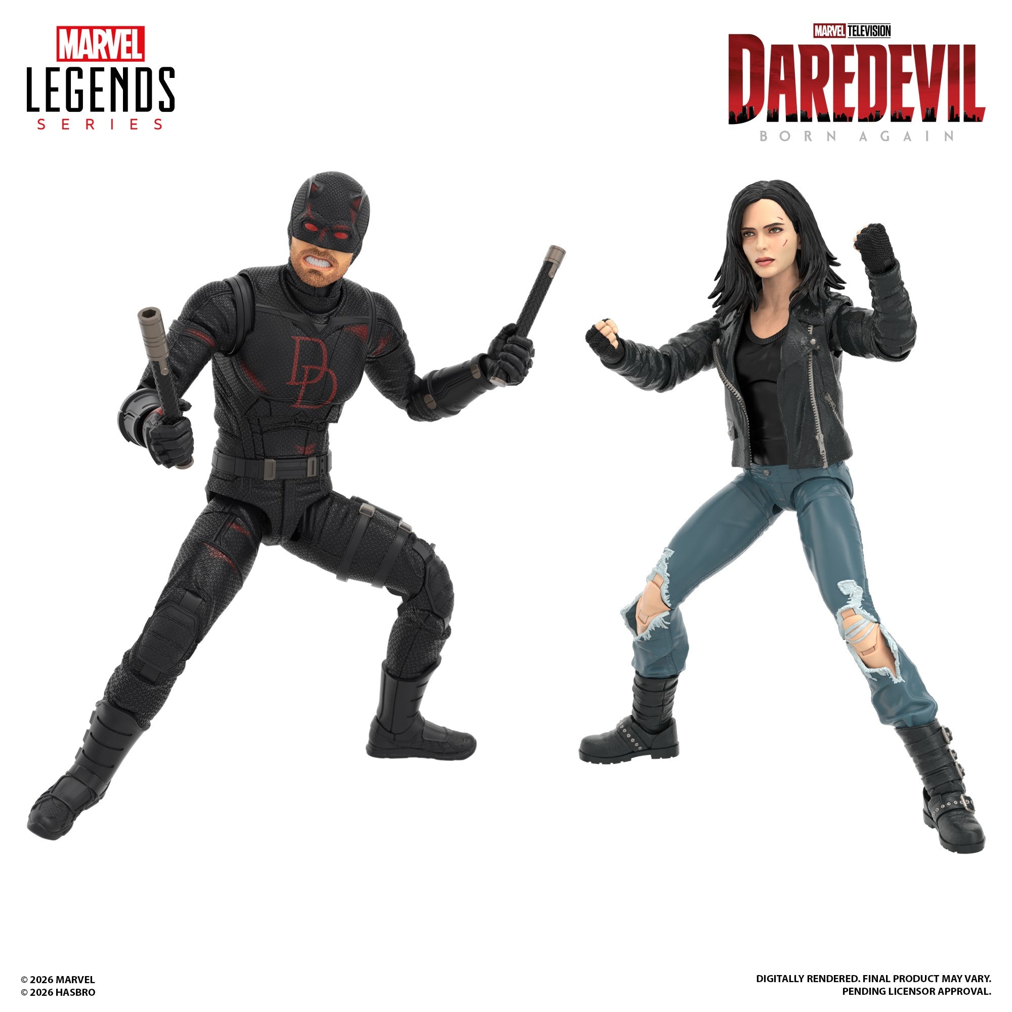 PRE-ORDER Marvel Legends Daredevil & Jessica Jones