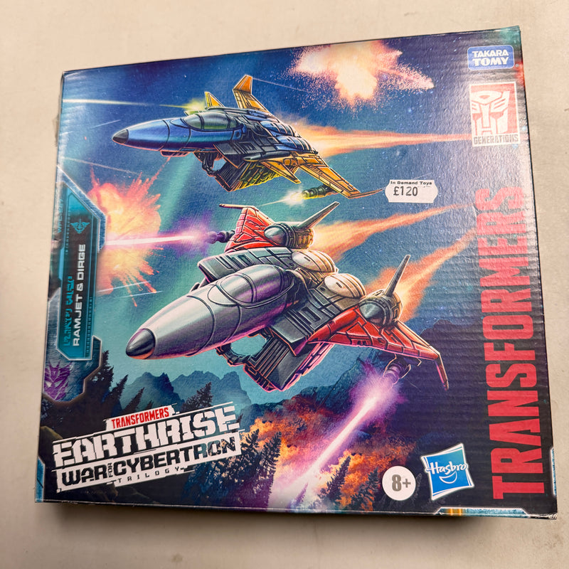 Transformers Earthrise Ramjet & Dirge