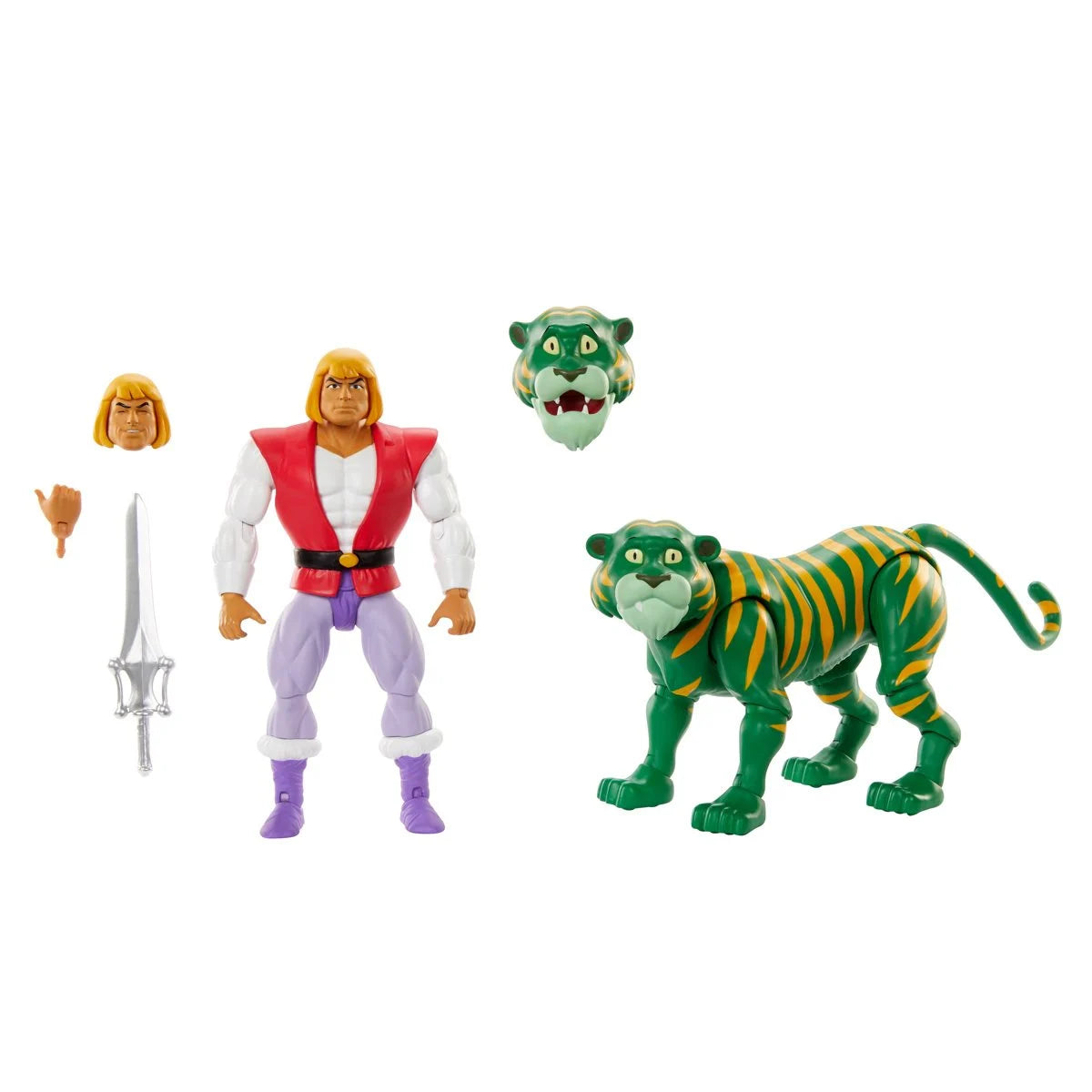 Masters of the Universe Origins Prince Adam & Cringer