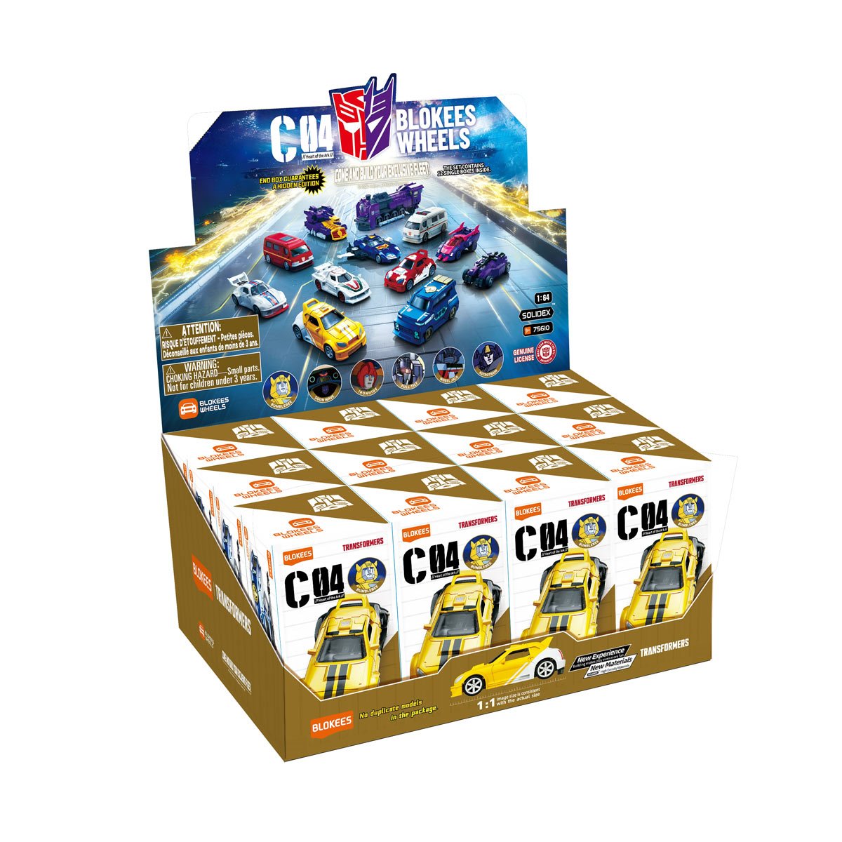 Transformers Blokees Wheels CO-04 Heart Of The Ark SEALED BOX OF 12