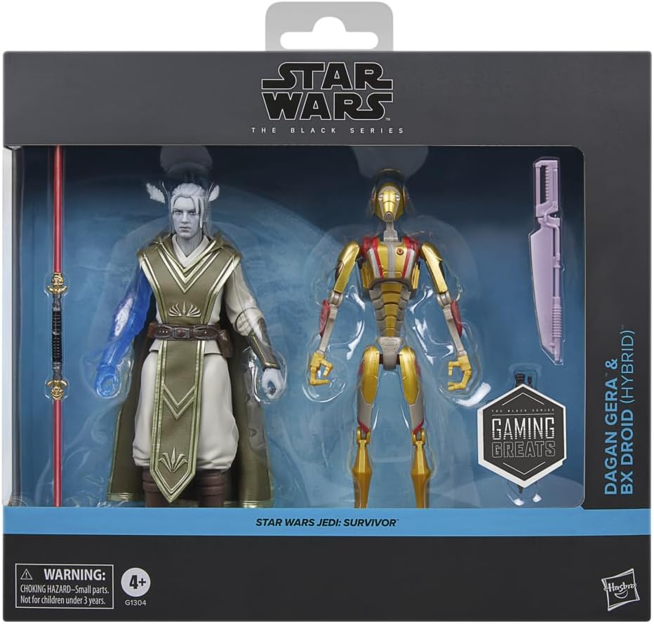Star Wars Black Series (Jedi Survivor) Dagan Gera & BX Droid (Hybrid)