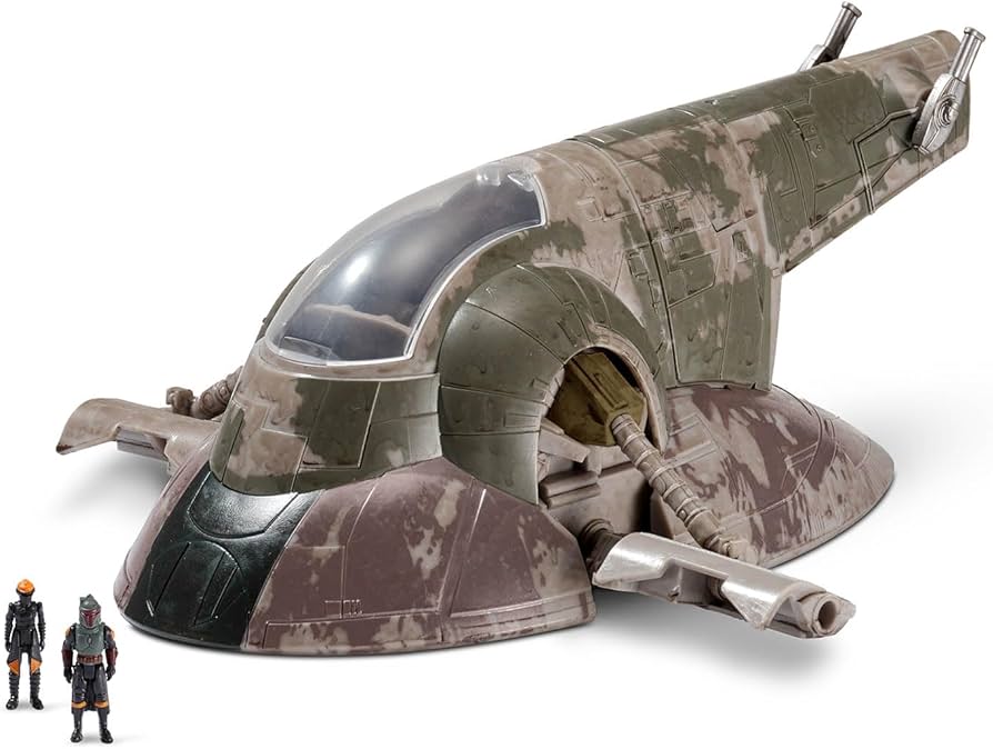 Star Wars Micro Galaxy Boba Fett's Starship NON MINT BOX