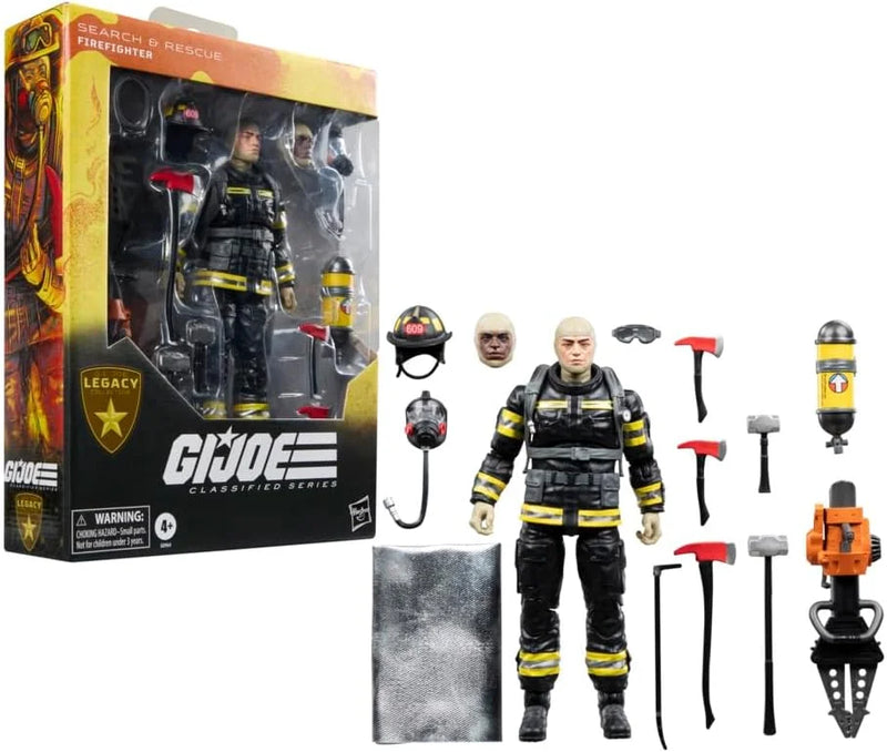 G.I. Joe Classified Series Legacy Collection Search & Rescue Firefighter