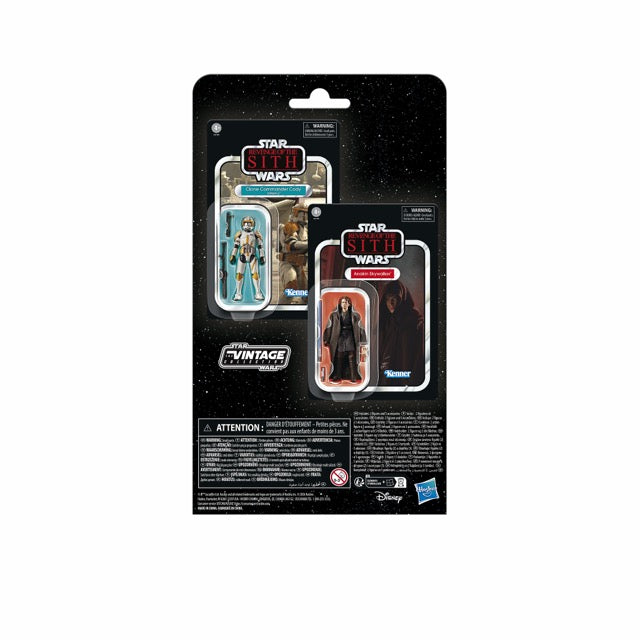 PRE-ORDER Star Wars Vintage Collection (Revenge of the Sith) Anakin Skywalker & Clone Commander Cody (Utapau)
