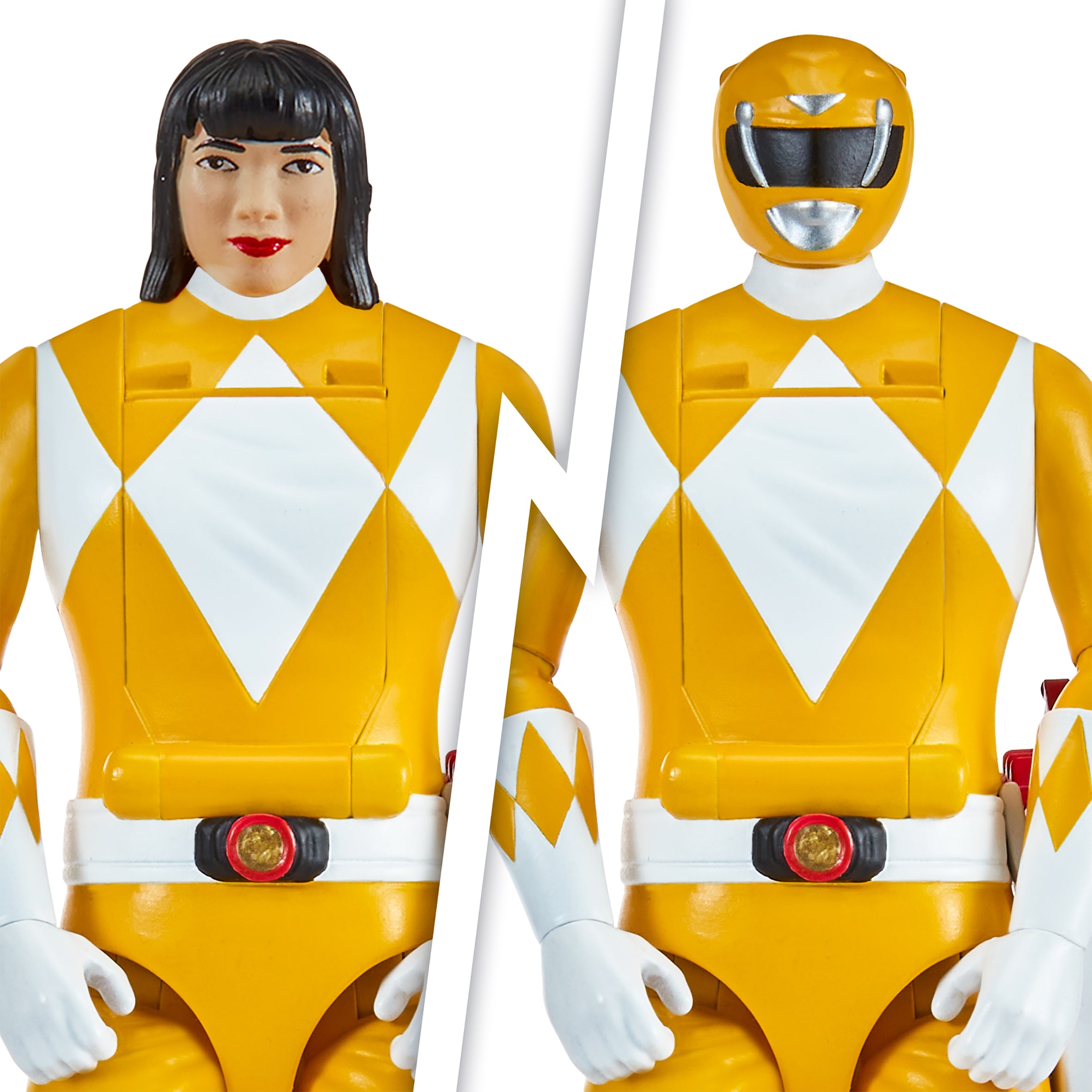 Mighty Morphin Power Rangers Re-Ignition Auto-Morphin Yellow Ranger