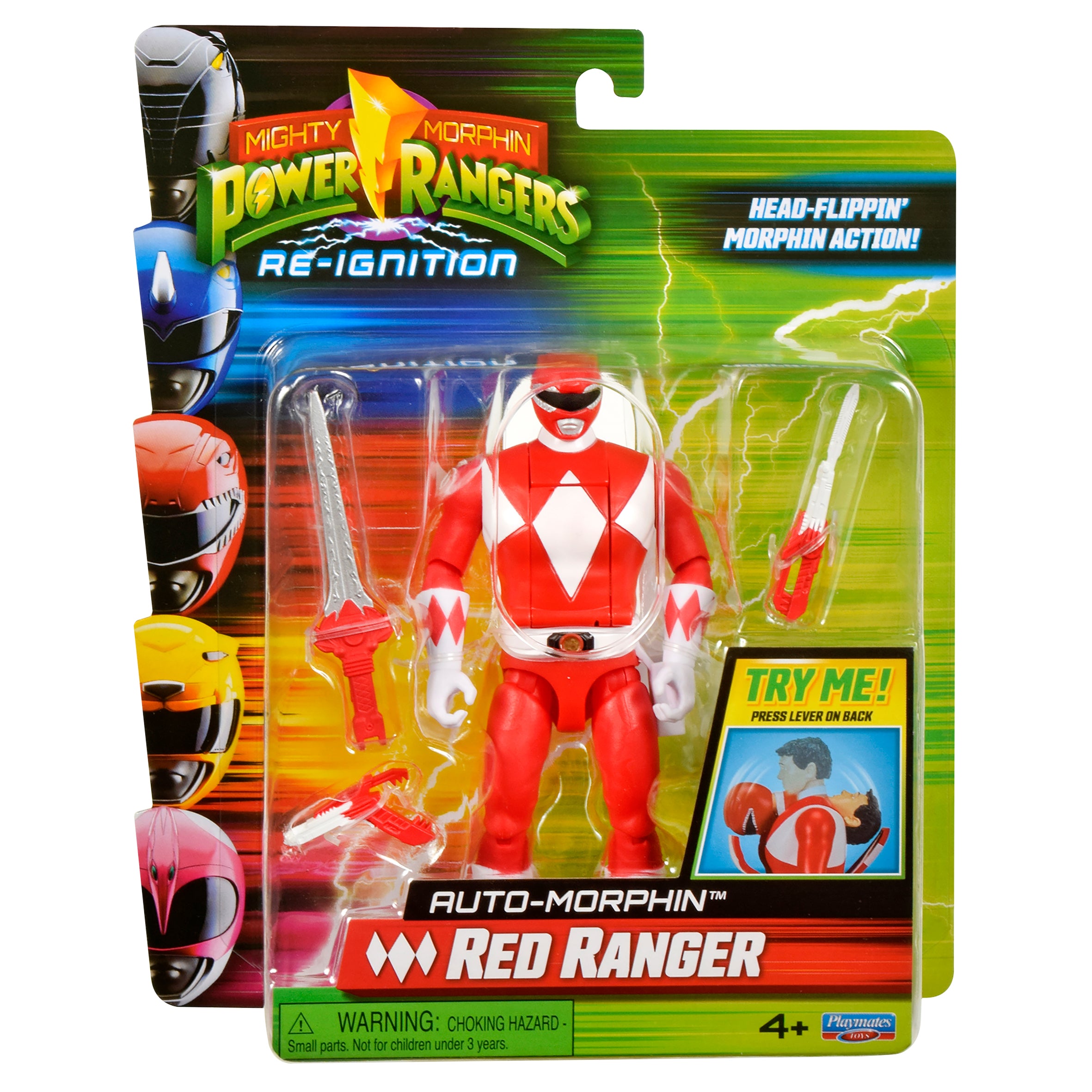 Mighty Morphin Power Rangers Re-Ignition Auto-Morphin Red Ranger