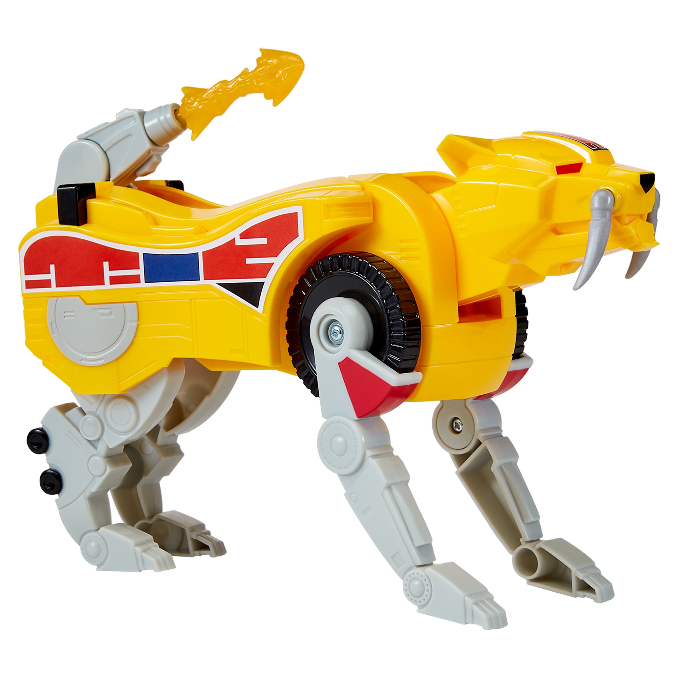 Mighty Morphin Power Rangers Re-Ignition Sabertooth Tiger Combinable Megazord