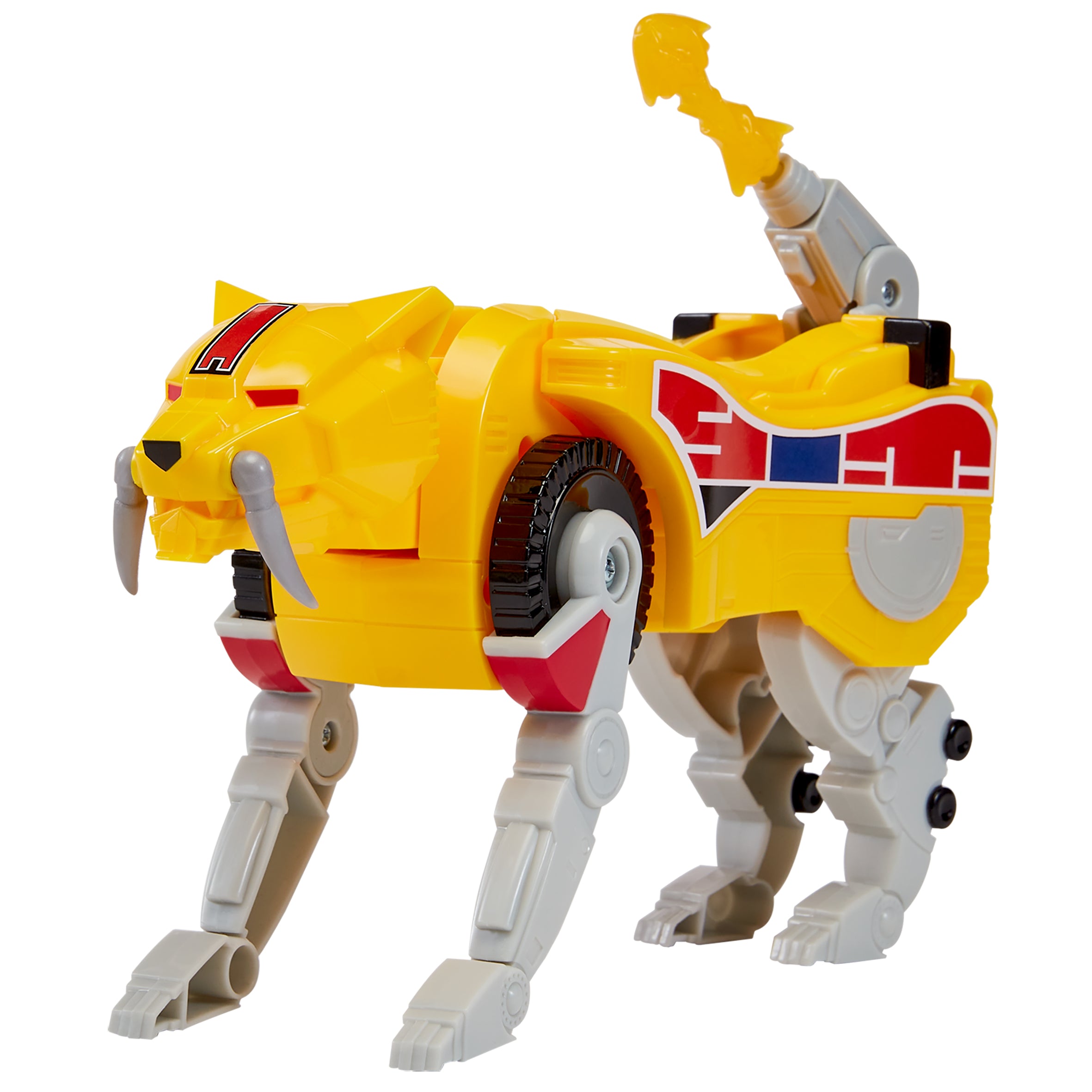Mighty Morphin Power Rangers Re-Ignition Sabertooth Tiger Combinable Megazord