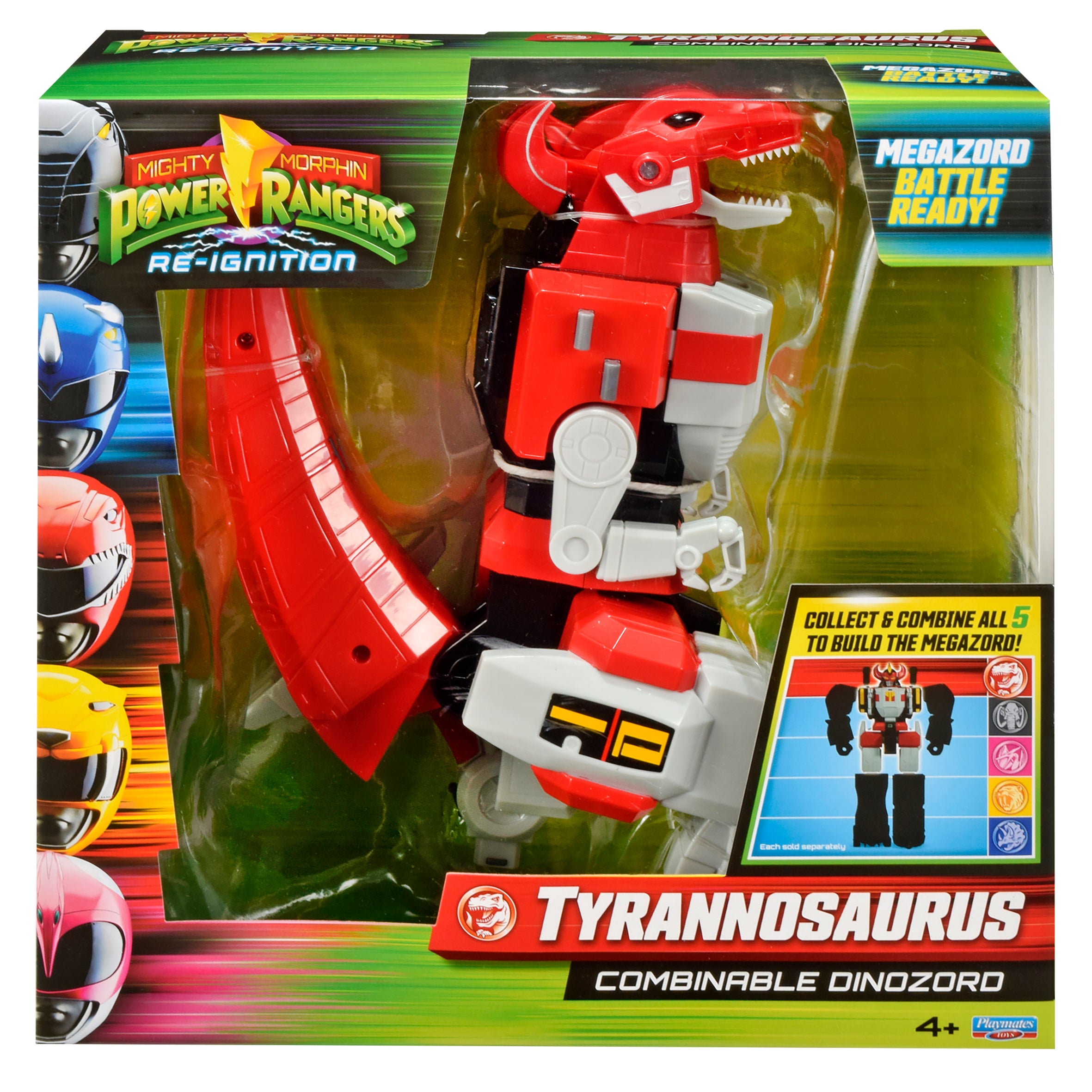 Mighty Morphin Power Rangers Re-Ignition Tyrannosaurus Combinable Megazord