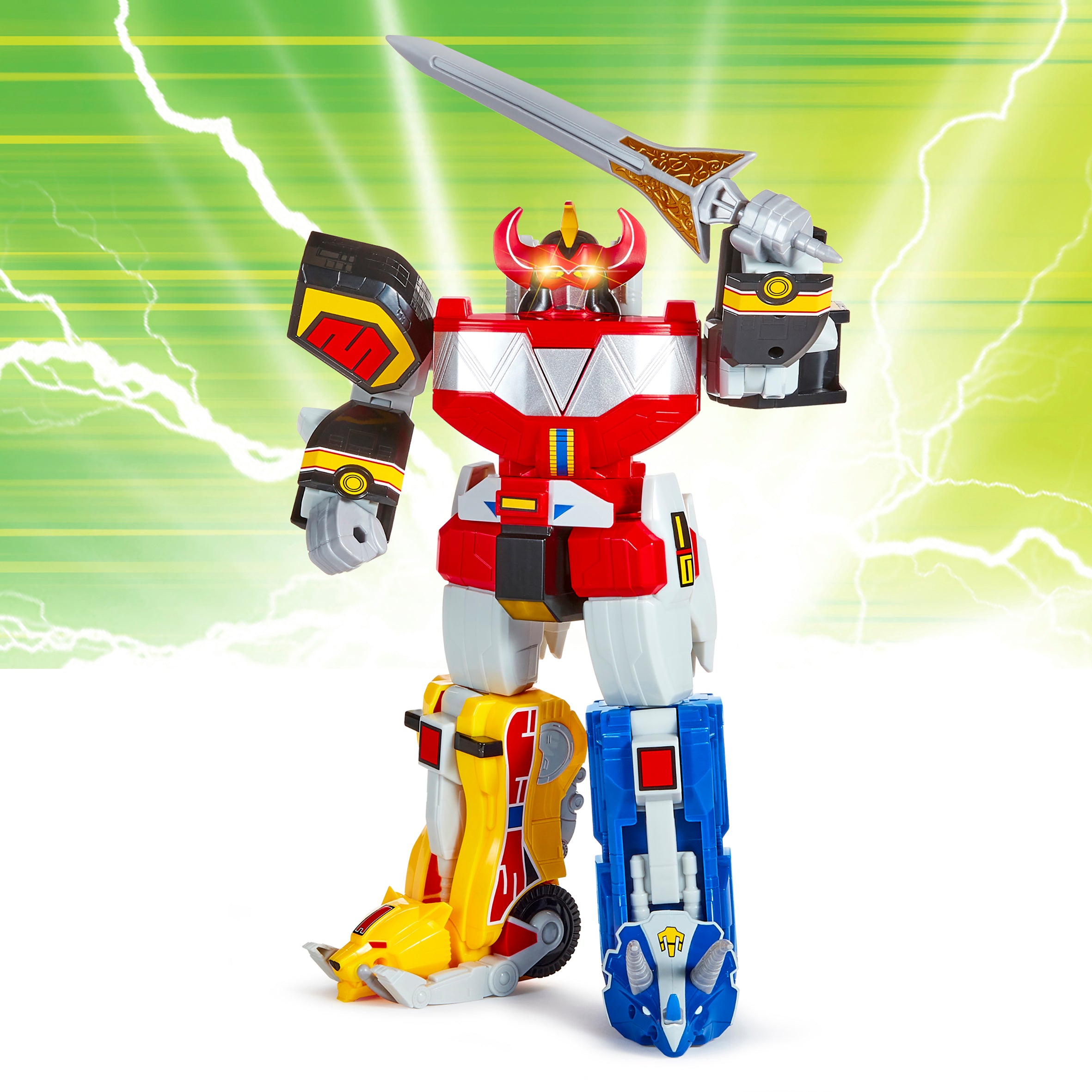 Mighty Morphin Power Rangers Re-Ignition Ultimate Megazord With Mega Power Sword