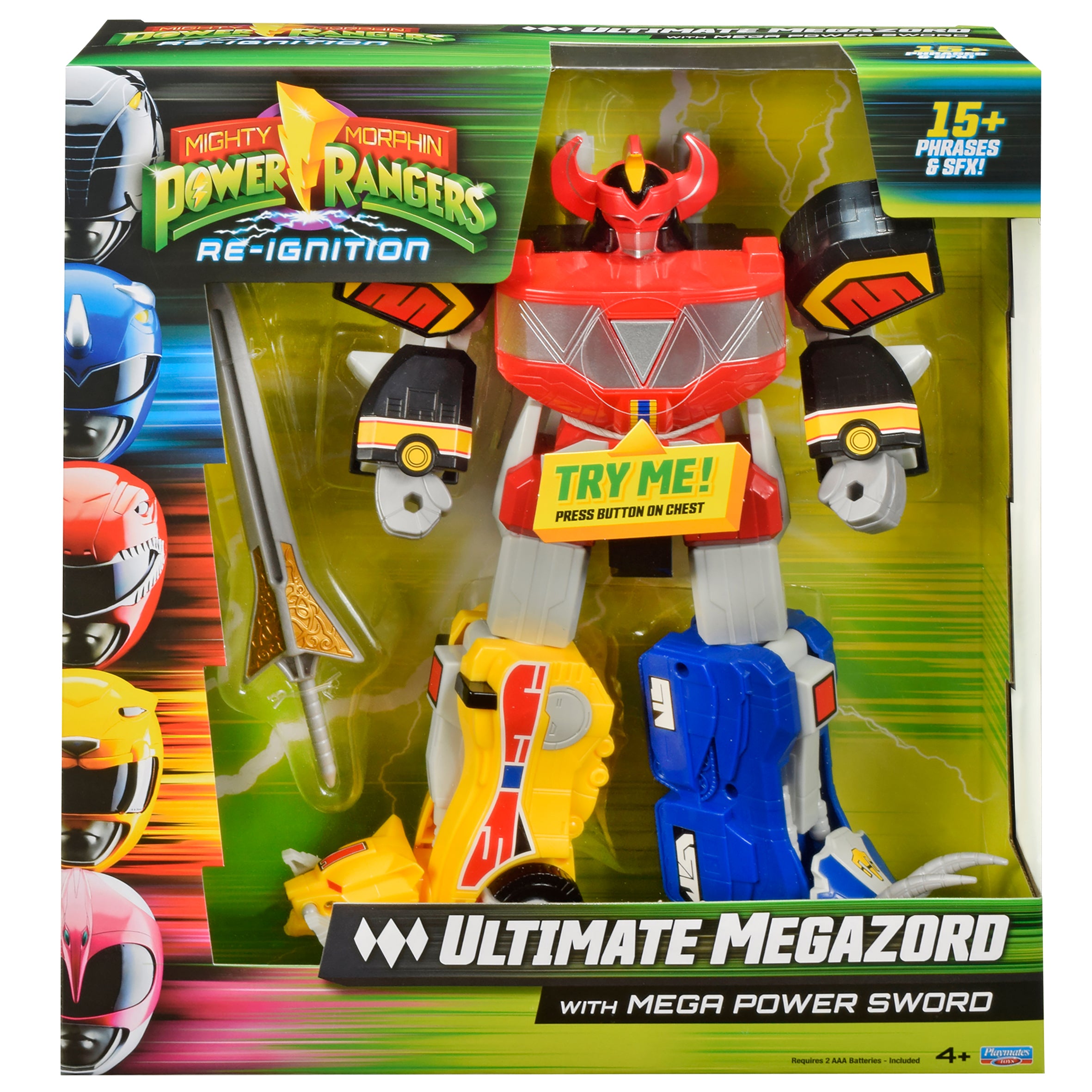 Mighty Morphin Power Rangers Re-Ignition Ultimate Megazord With Mega Power Sword