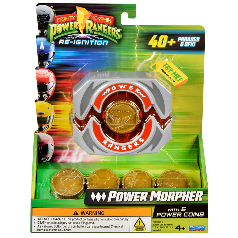 Mighty Morphin Power Rangers Re-Ignition Power Morpher With 5 Power Coins
