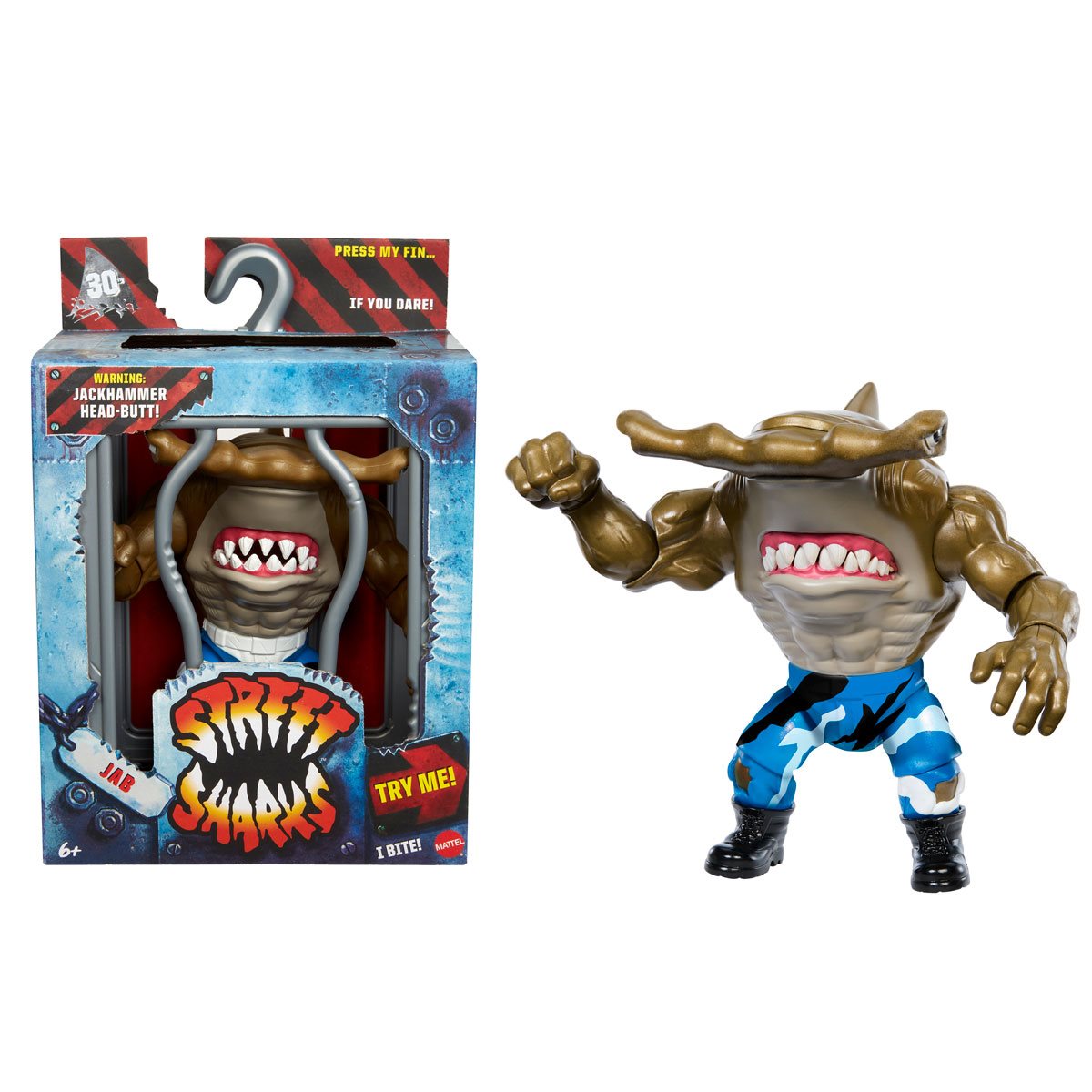 Street Sharks 30th Anniversary Wave 1 Set of 3