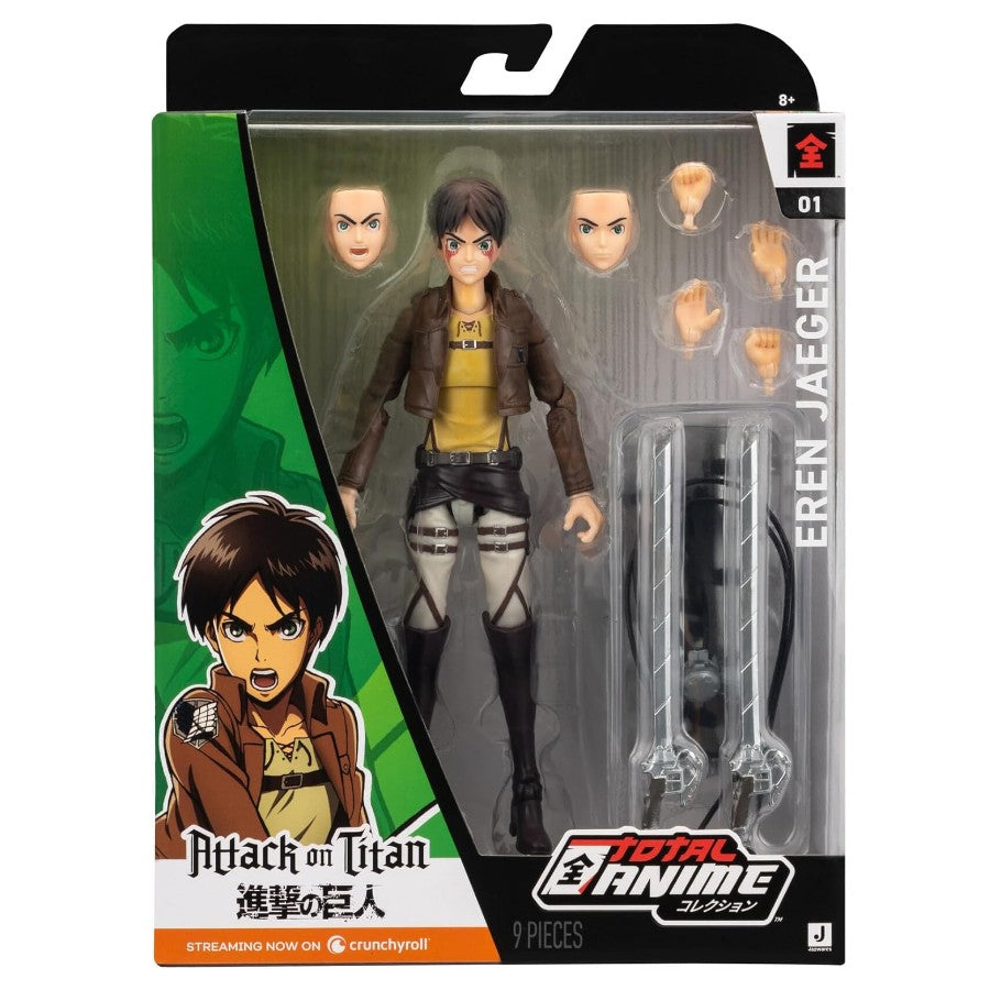 Total Anime Attack On Titan Eren Jaeger
