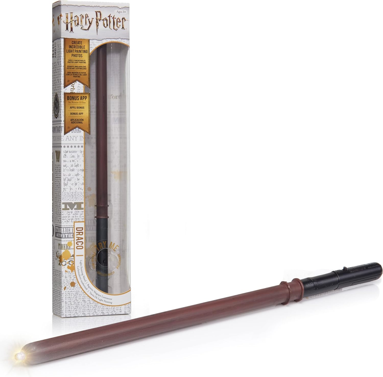 Harry Potter Lumos 14" Light Up Wand - Draco Malfoy