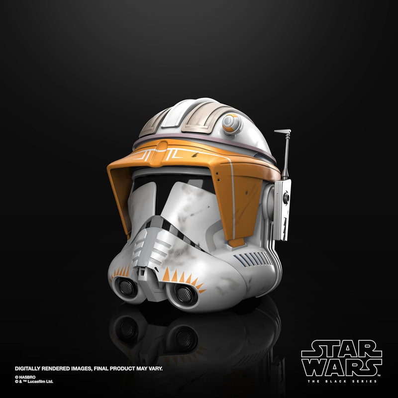 PRE-ORDER Star Wars Black Series (Revenge of the Sith) Clone Commander Cody Electronic Helmet