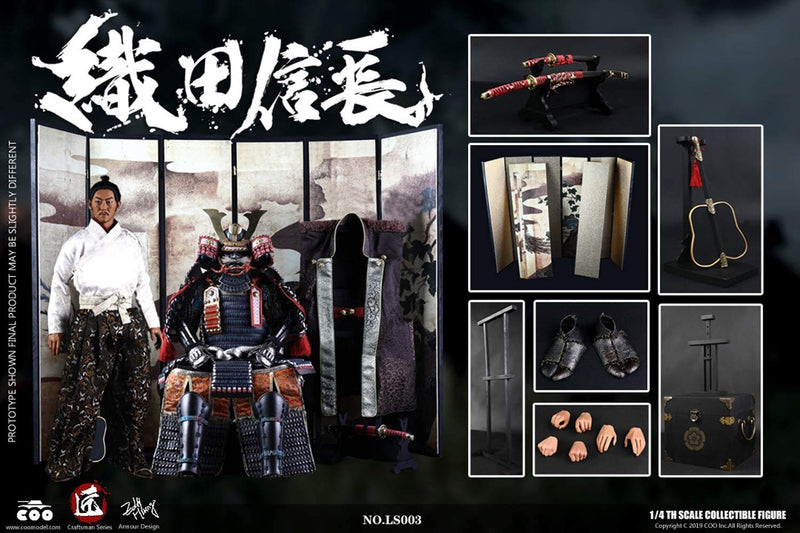 Coomodel Oda Nobunaga LS003 Craftsman Series Deluxe Edition 1/4 Scale Collectible Figure