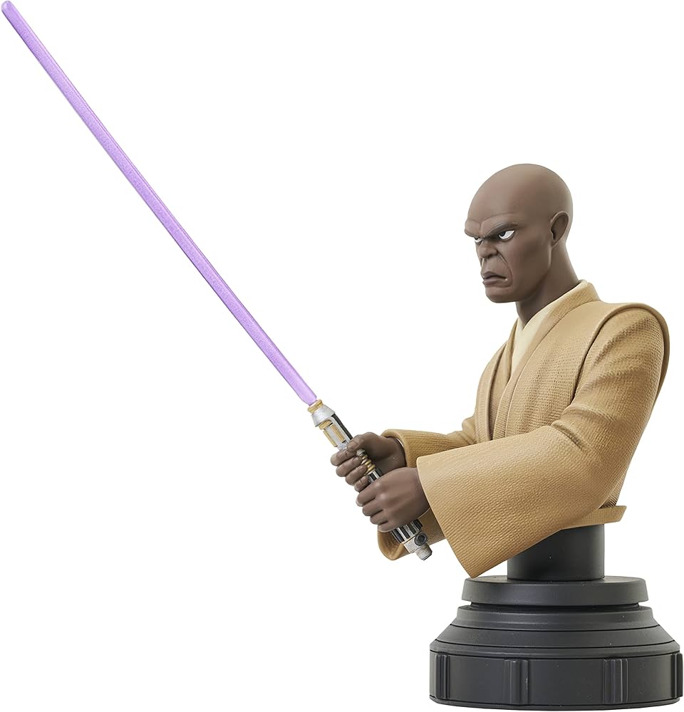 Star Wars Gentle Giant Mace Windu (Clone Wars) Bust