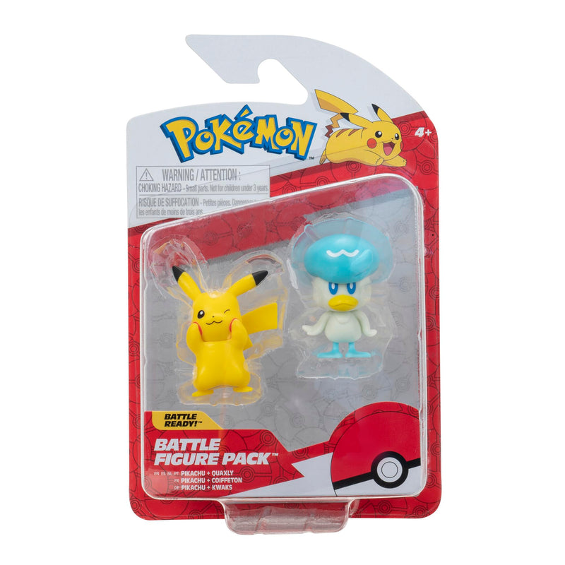 Pokemon Battle Figure Pack Pikachu & Quaxly