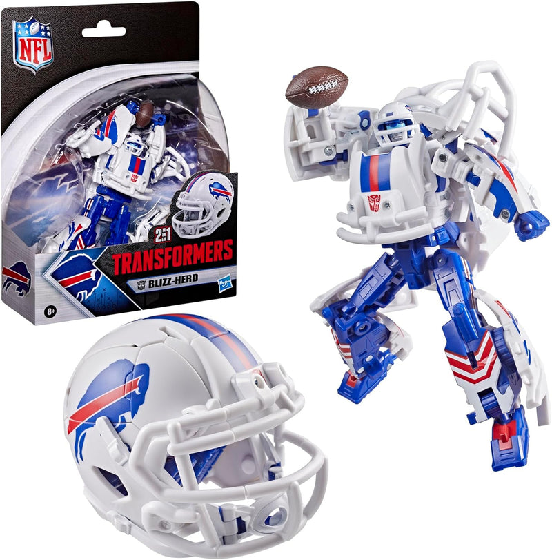 Transformers X NFL Buffalo Bills Blizz-Herd IMPORT STOCK