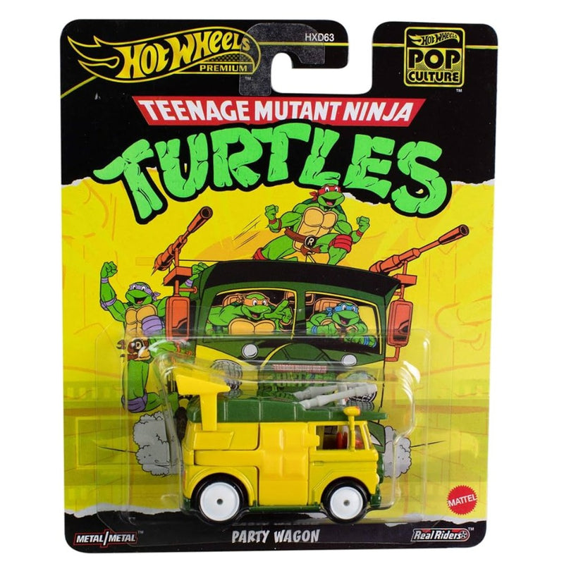 Hot Wheels Pop Culture Teenage Mutant Ninja Turtles Party Wagon