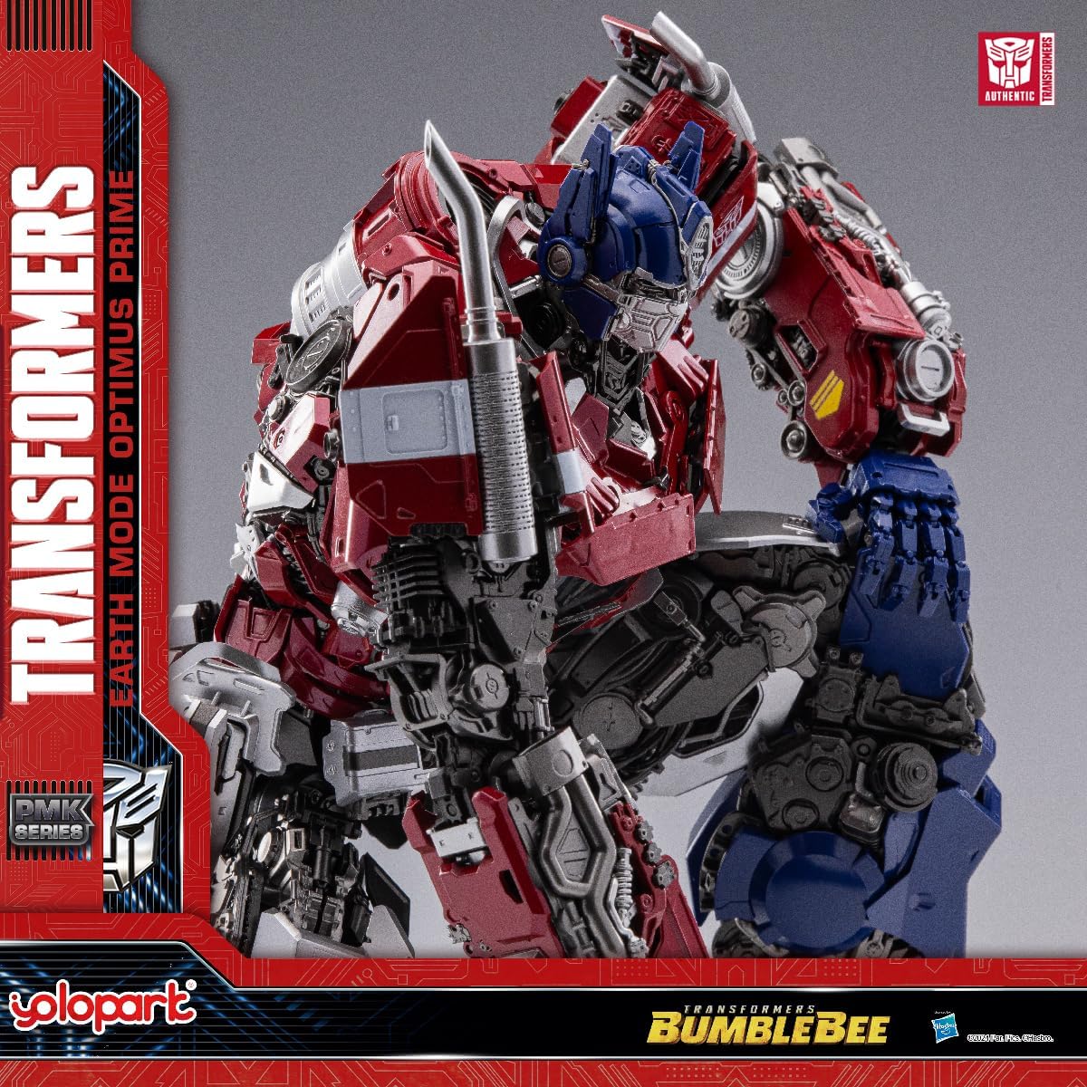 Transformers Yolopark PMK Series Earth Mode Optimus Prime (Bumblebee Movie)