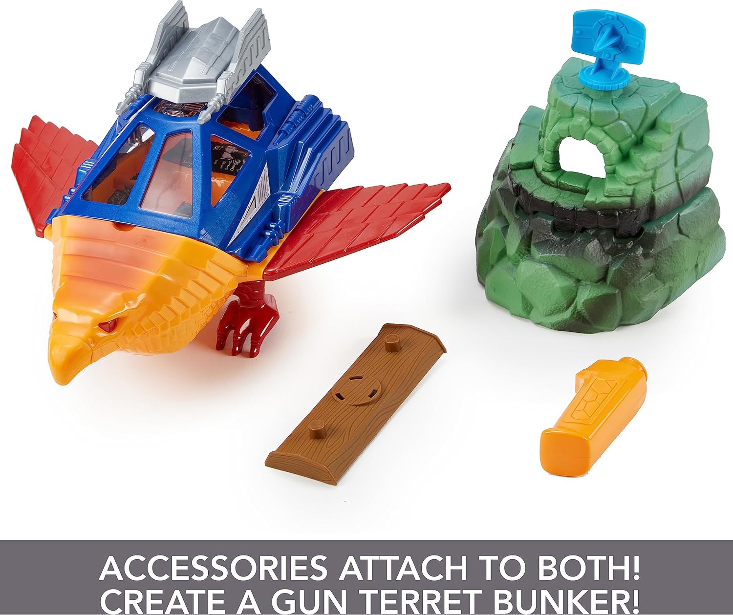 Masters of the Universe Origins Point Dread and Talon Fighter