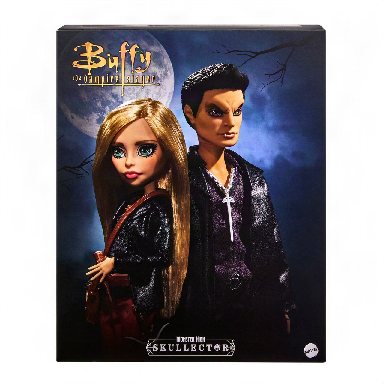Monster High X Buffy The Vampire Slayer Skullector 2 Pack - Buffy & Angel