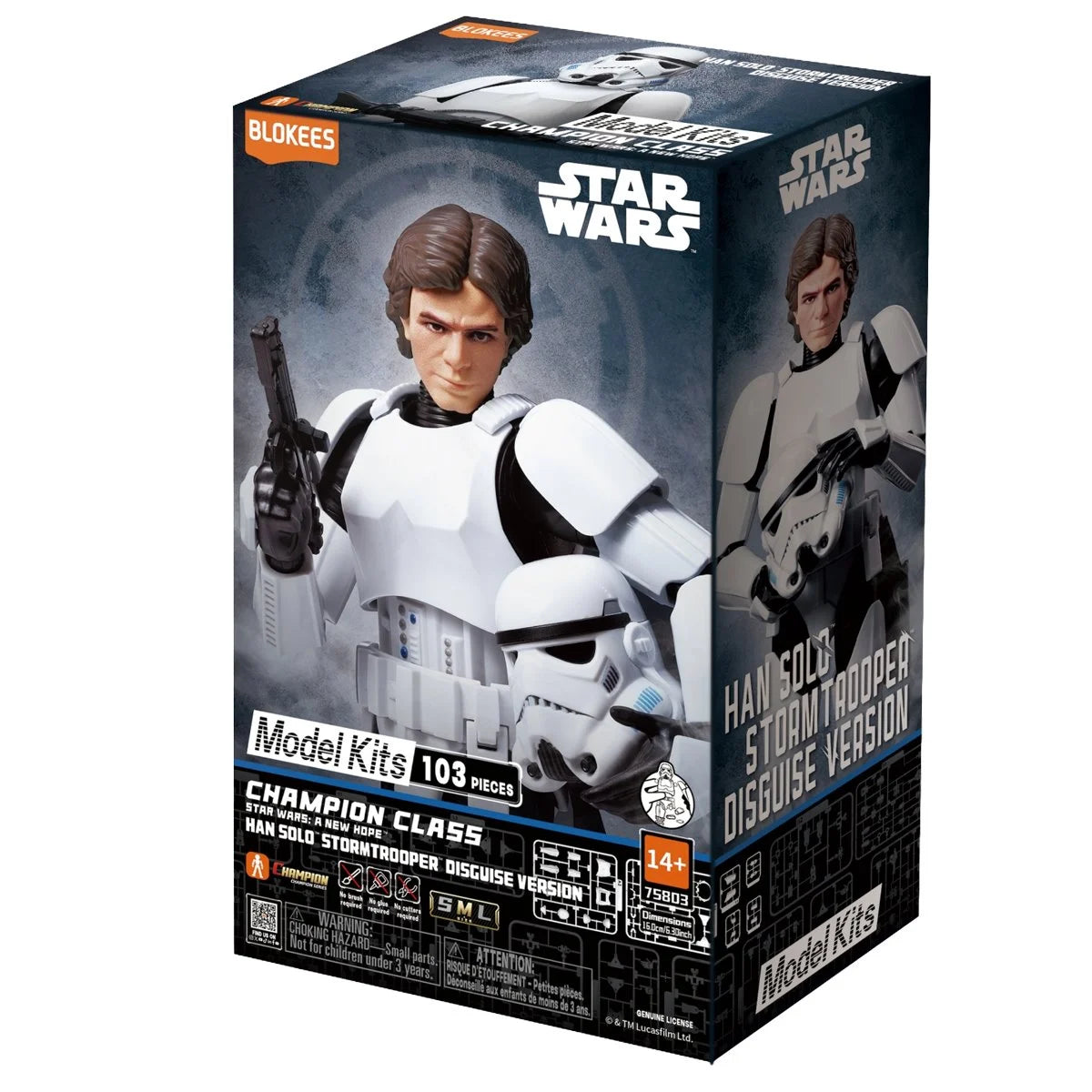Star Wars Blokees Champion Class Han Solo (Stormtrooper Disguise)
