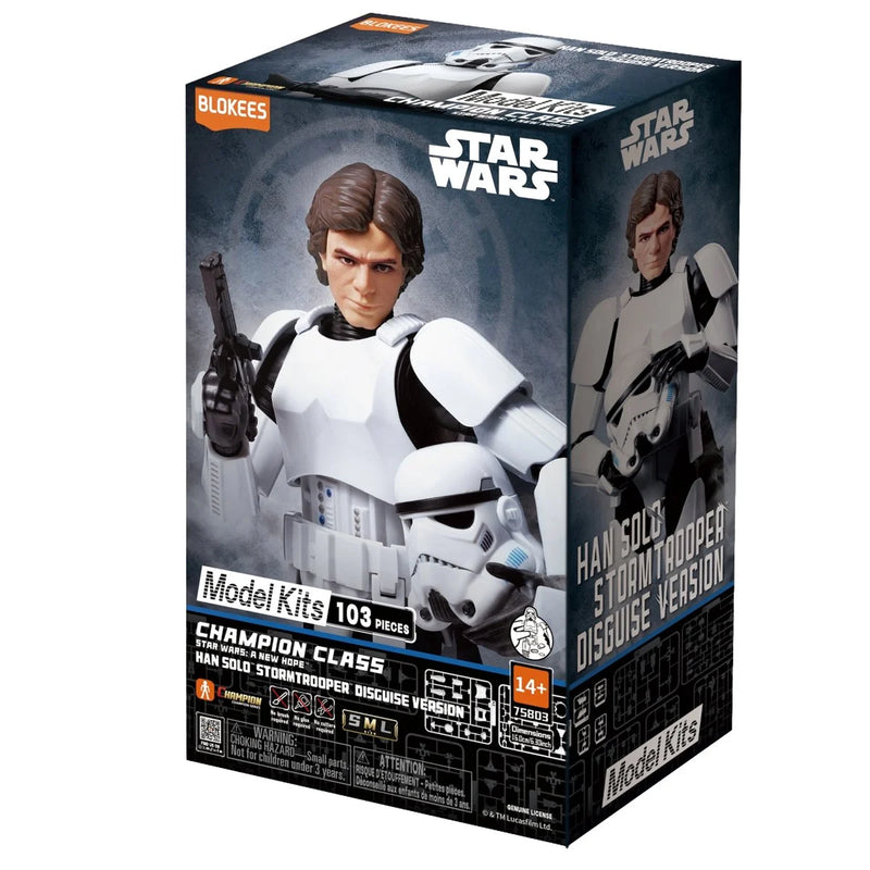 Star Wars Blokees Champion Class Han Solo (Stormtrooper Disguise)