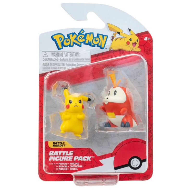 Pokemon Battle Figure Pack Pikachu & Fuecoco