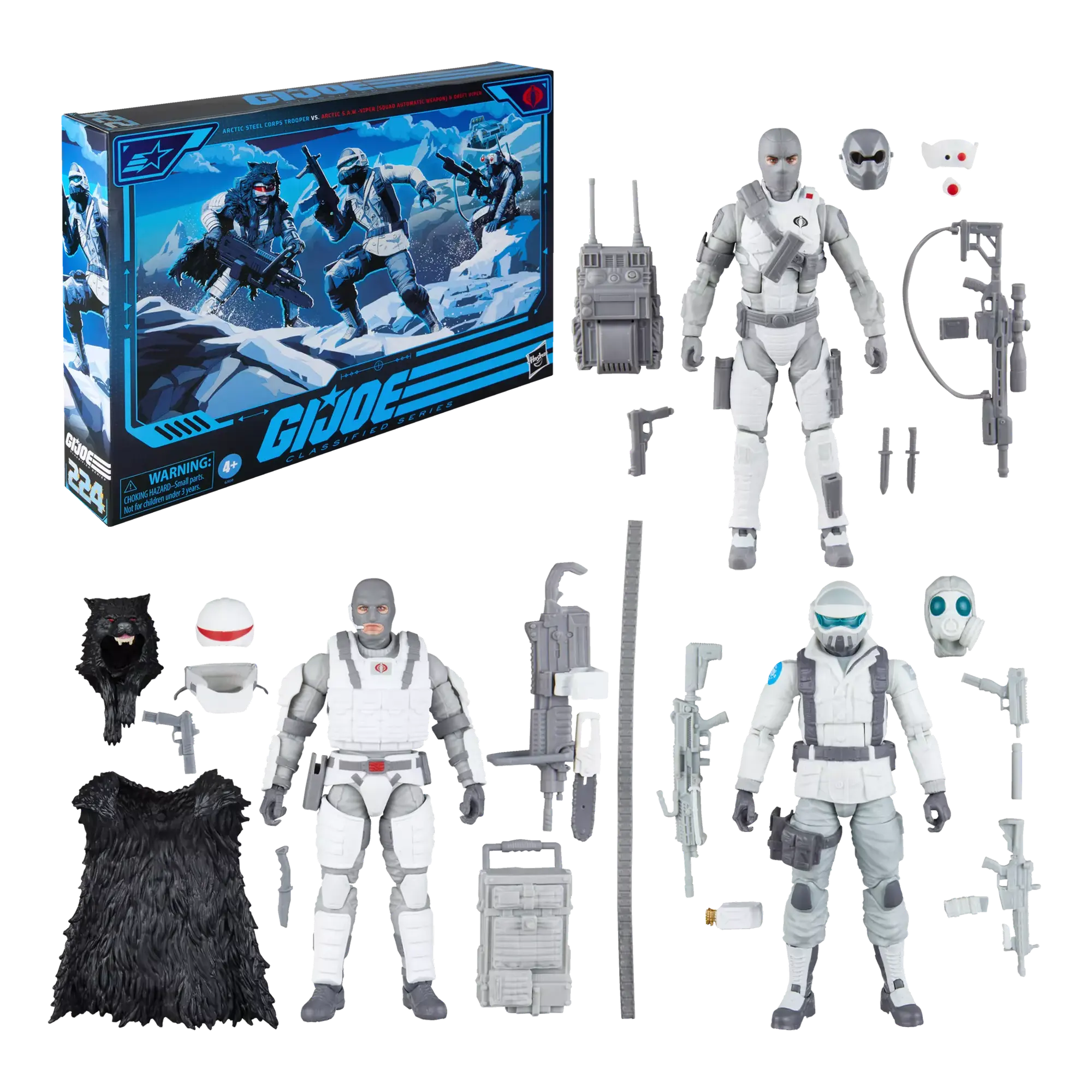 G.I. Joe Classified Series Arctic Battle 3 Pack