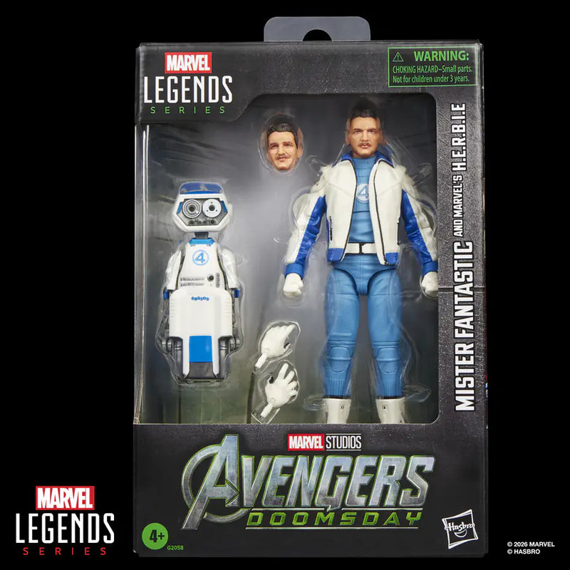 Marvel Legends Doomsday Mister Fantastic & H.E.R.B.I.E IMPORT STOCK