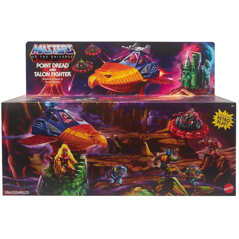 Masters of the Universe Origins Point Dread and Talon Fighter