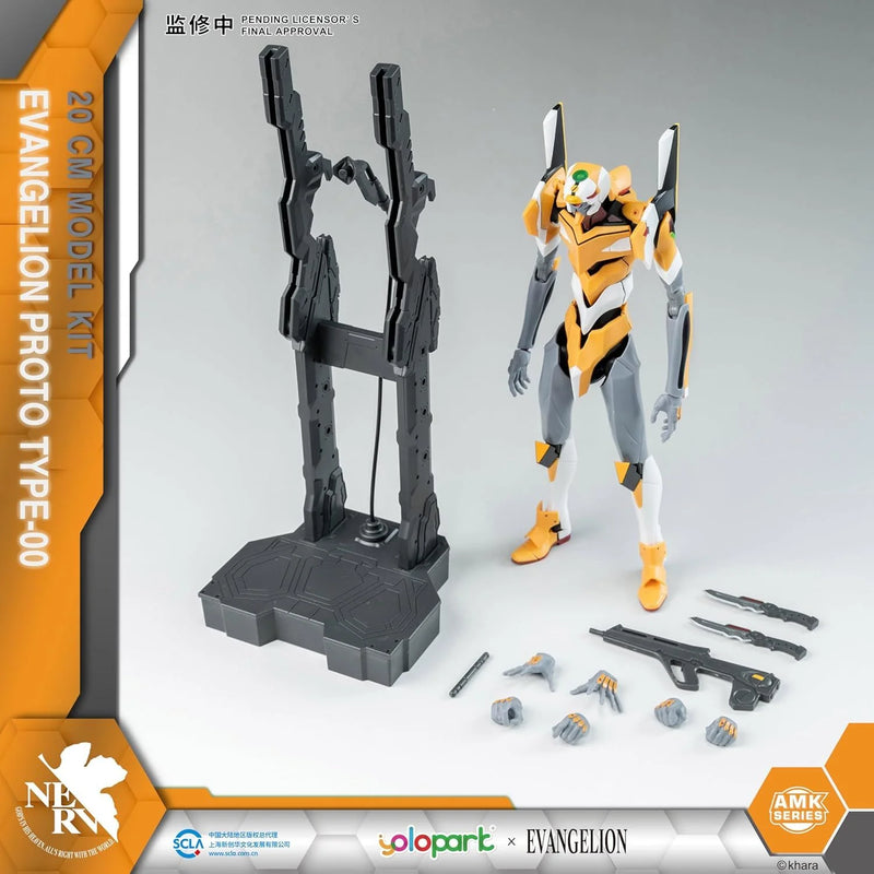 EVANGELION 20cm EVA-00 Proto Type Model Kit AMK Series
