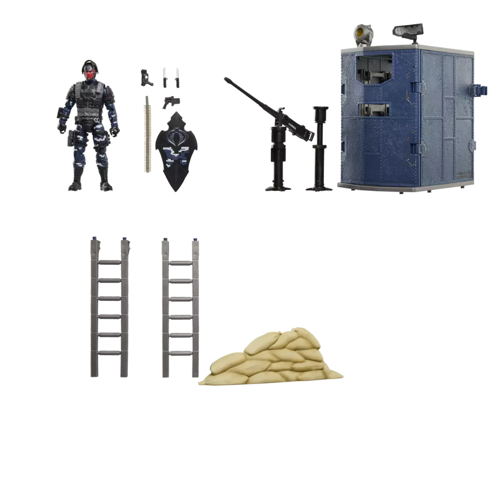 G.I. Joe Classified Series Trench Viper & Cobra Modular Fortification