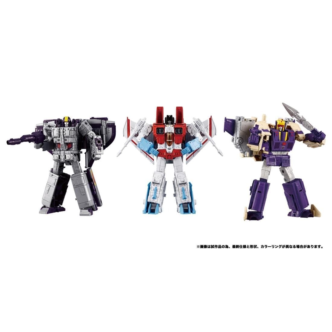 Transformers Takara Tomy Dramatic Capture Series Triple Takeover