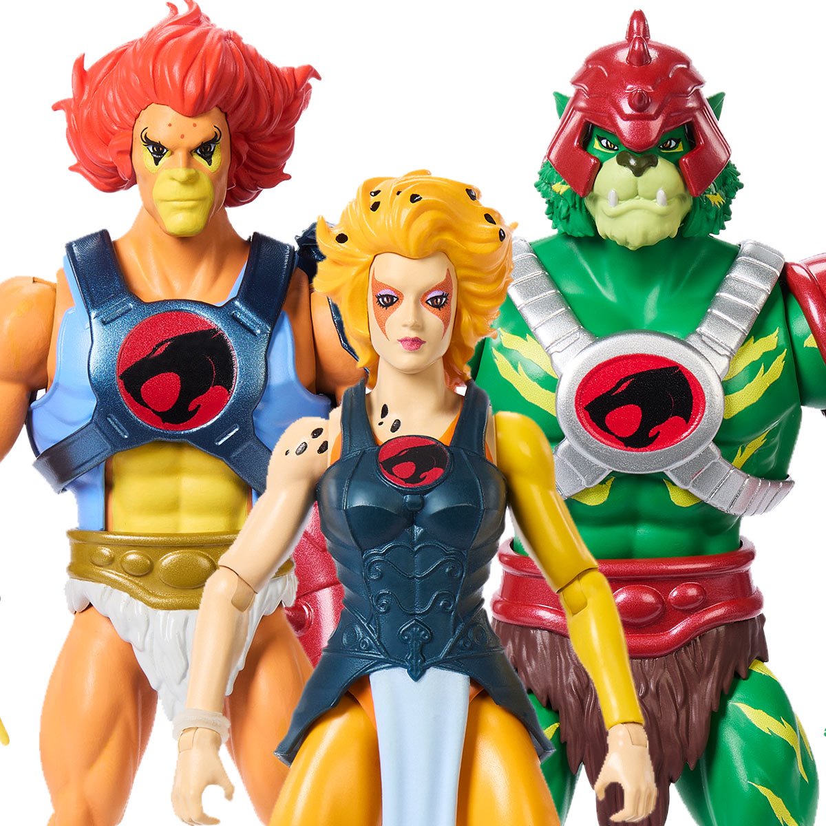 Masters of the Universe X Thundercats Wave 1 Set of 3 - Lion-O, Cheetara & Battle Cat-Man