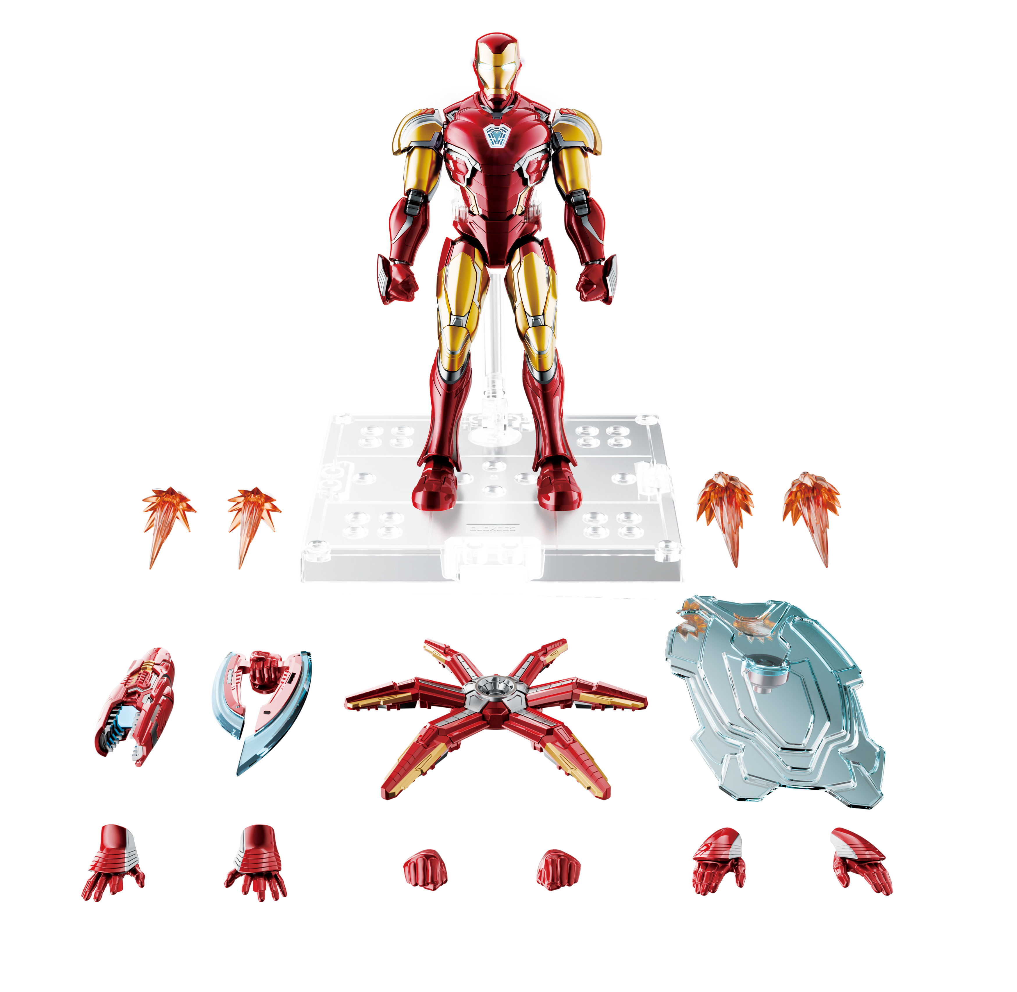 Marvel Infinity Saga Iron Man MK85 EX Champion Class CC01-EX Model Kit