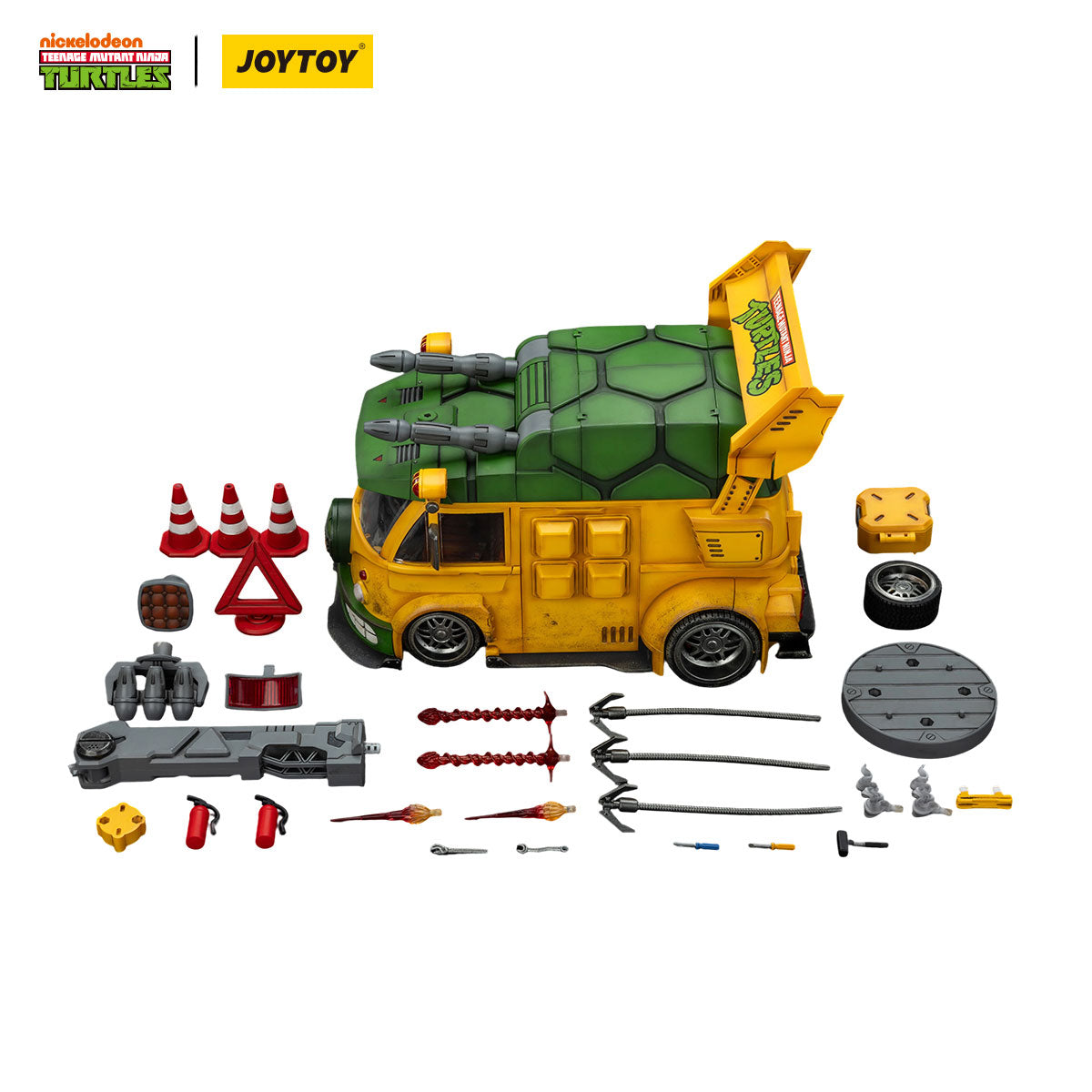 JOYTOY Teenage Mutant Ninja Turtles Turtle Van Party Wagon