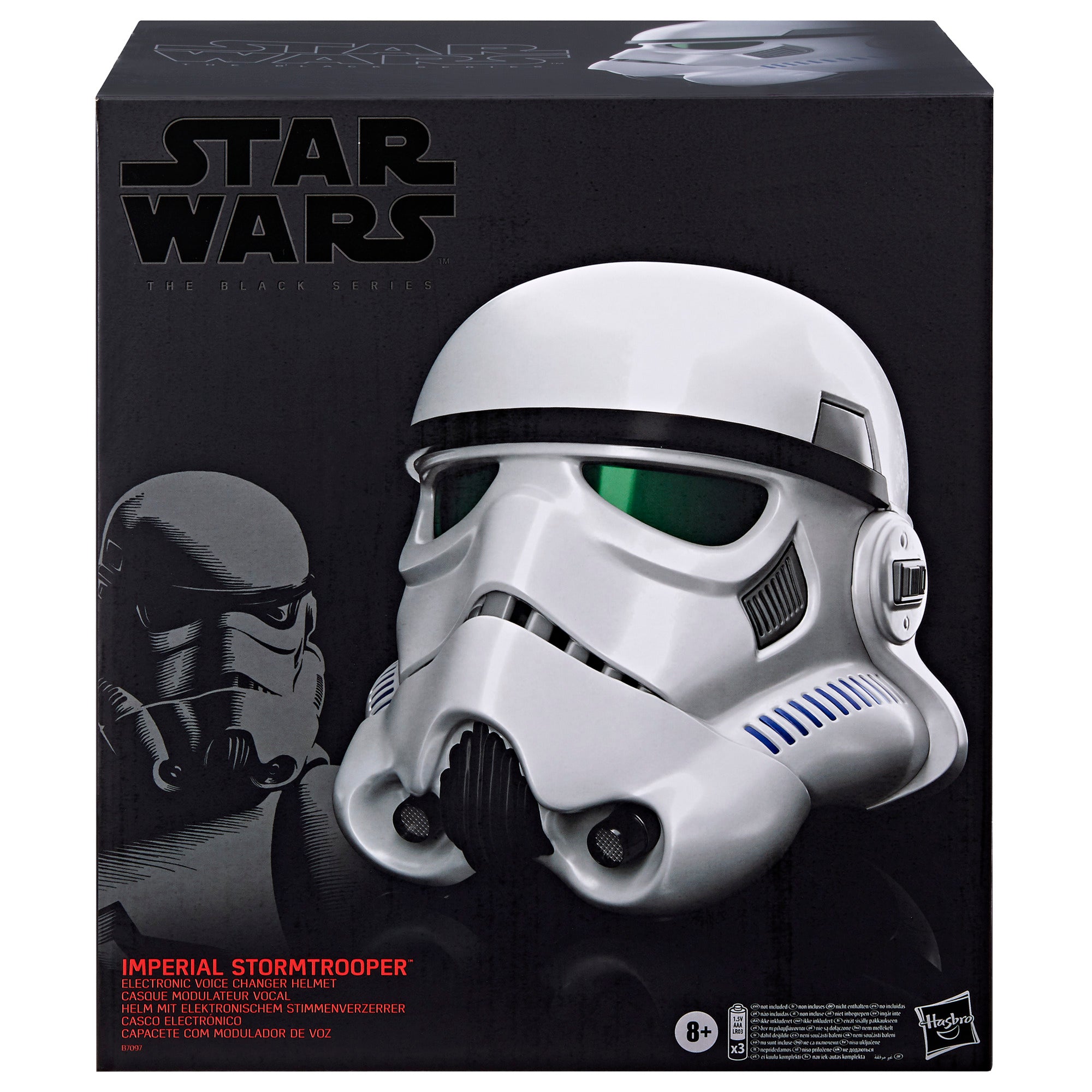 Star Wars Black Series Imperial Stormtrooper Electronic Voice Changer Helmet