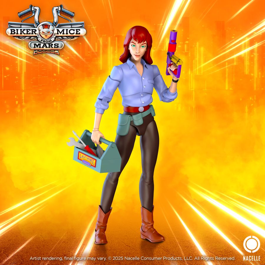 Biker Mice From Mars 7" Figure Wave 2 Charley