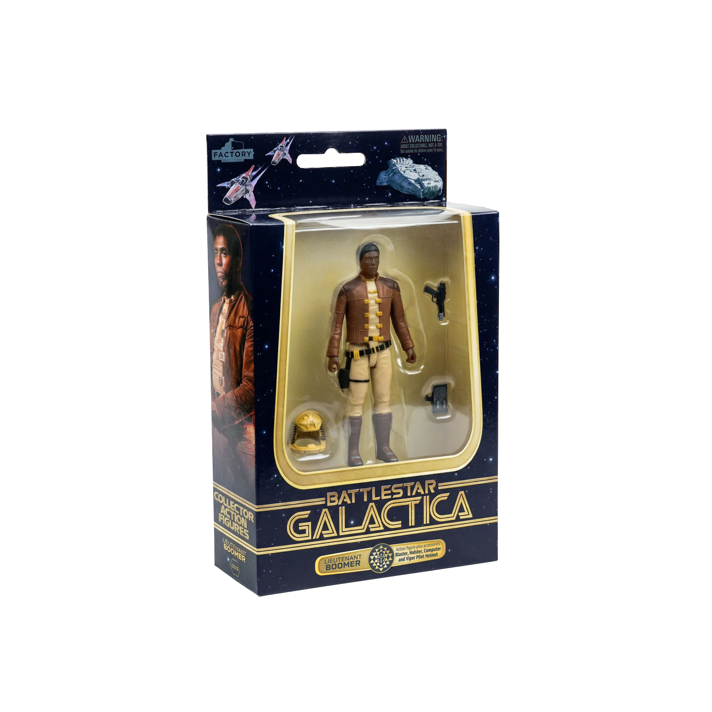 PRE-ORDER Battlestar Galactica Colonial Viper MkI Electronic Vehicle With Lieutenant Boomer Action Figure