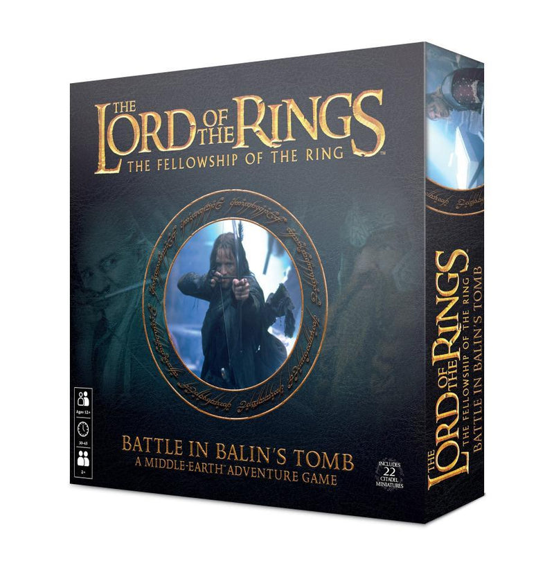 Warhammer The Lord of the Rings The Fellowship of the Ring Battle in Balin's Tomb Adventure Games