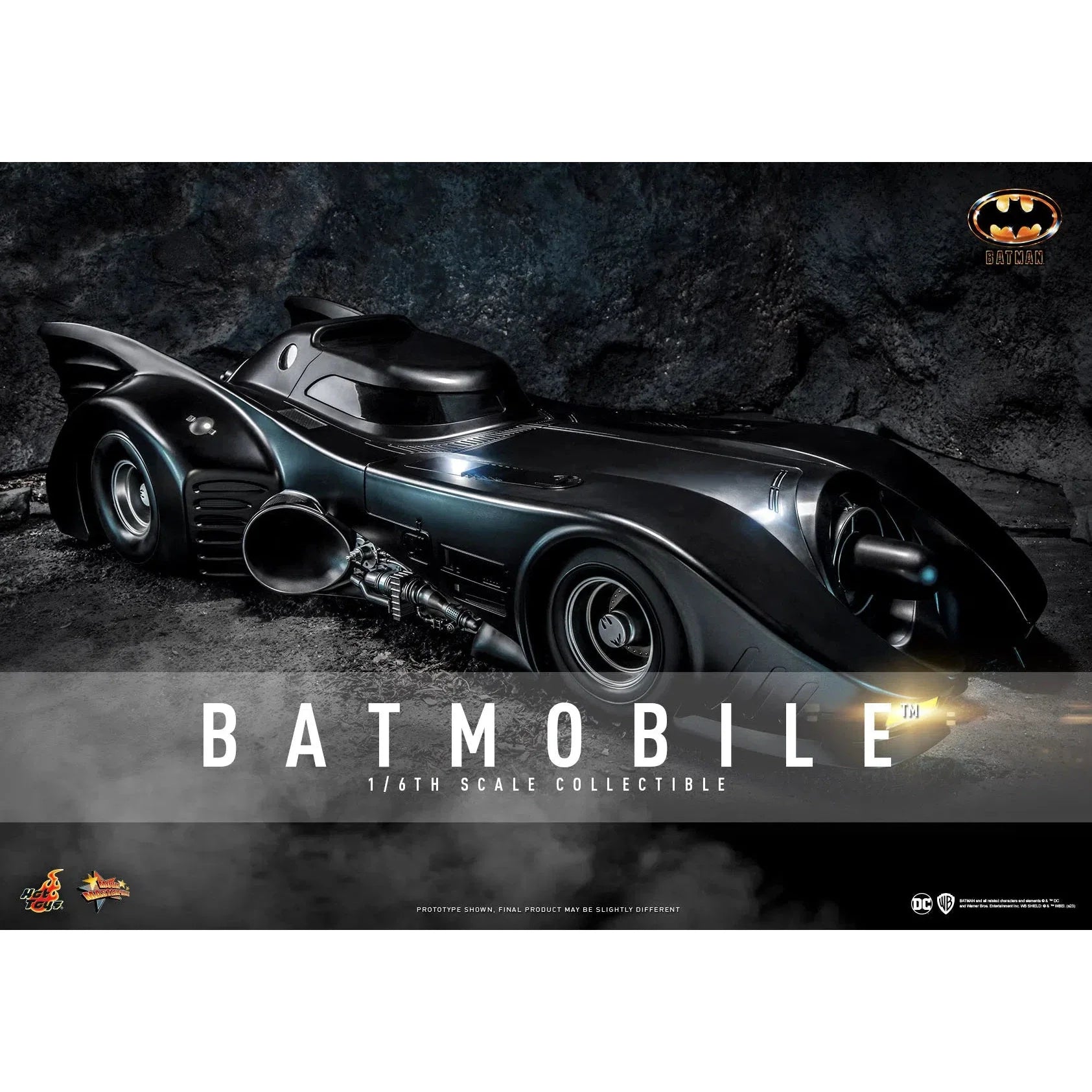 Hot Toys MMS694 1989 Batman Batmobile 1/6 Scale Collectible Model